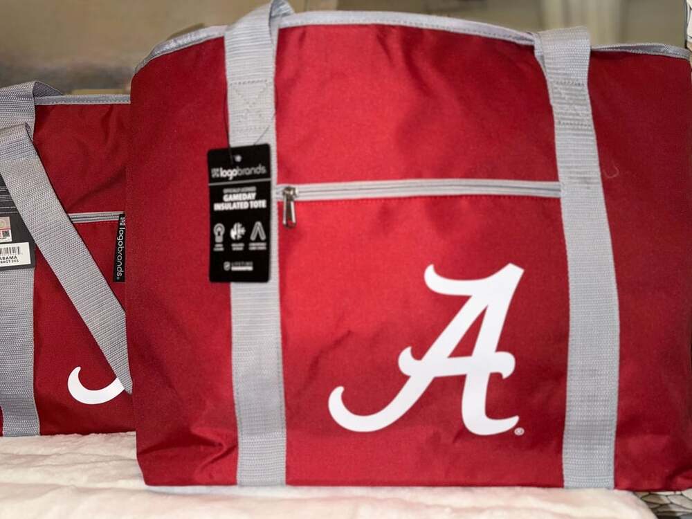 Logo Brands Alabama Crimson Tide Gameday Insulated Tote Bag NWT